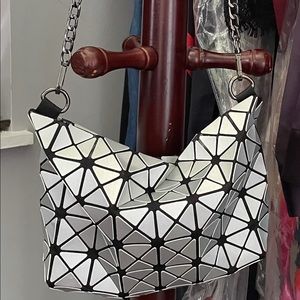 Beautiful Silver and Black Purse! Worn once!